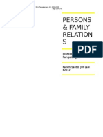 Persons & Family Relation S: Professor E. A. Pangalangan