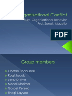 Organisational Confl