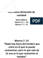 Una Nueva Dimensión de Santidad