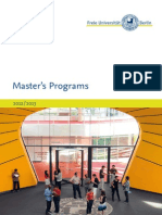 Master S Programs 2012