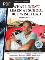 Jamie McIntyre - What I Didn't Learn At School But Wish I Had