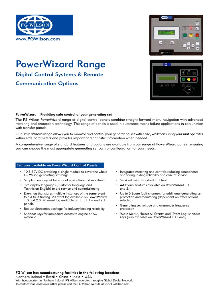 PowerWizard Range (GB) (0311) | PDF | Electrical Engineering | Electricity