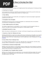 Download 100 Ways to Develop Your Mind by Sharon A Stocker SN20403560 doc pdf