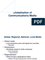 Globalization of Communications Media