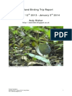 Thailand Birding Trip Report Dec 13-Jan 14