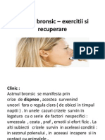 Astmul Bronsic - Exercitii Si Recuperare