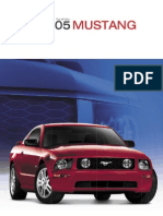 2005 Ford Mustang Brochure USA