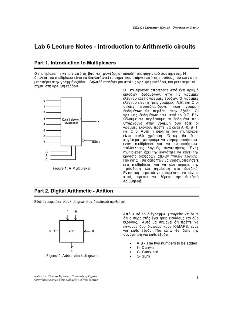 Lecture Notes Lab06 | PDF