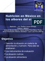 Nutricion en México en los albores del S.XXI