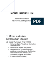 Nota Model Kurikukum