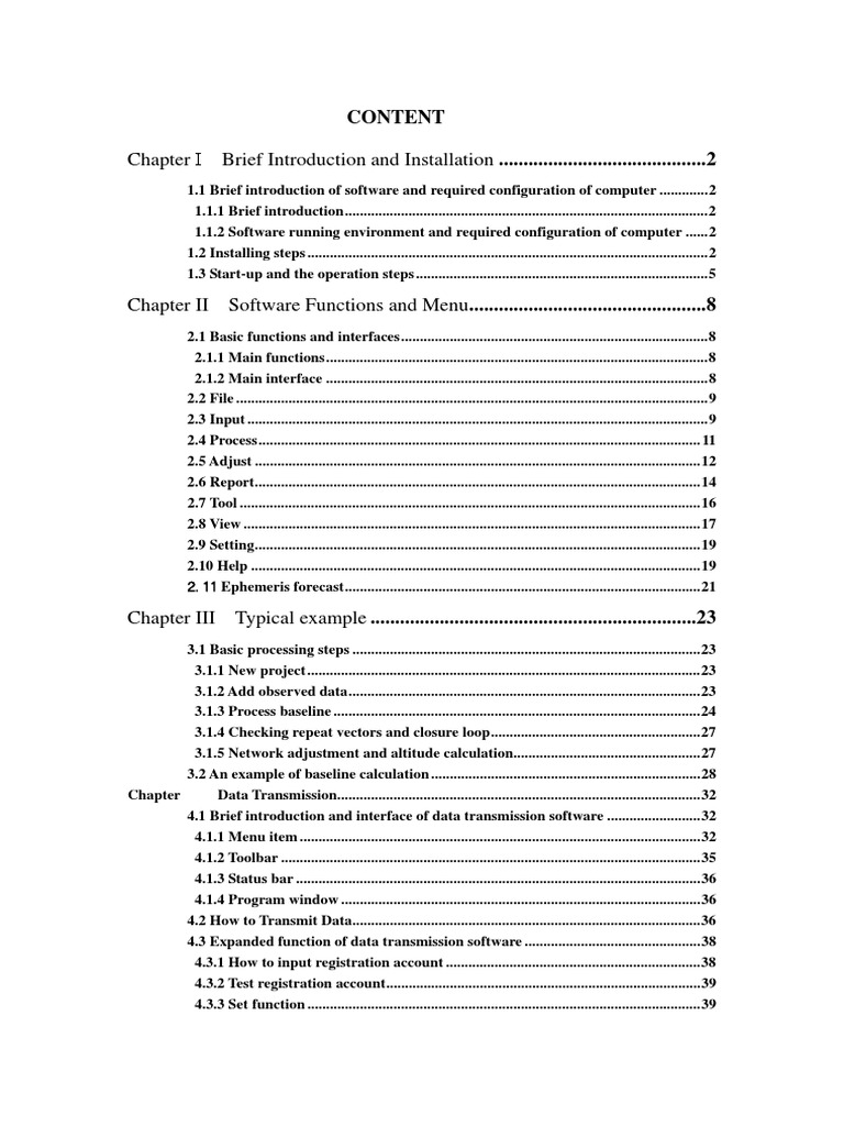 Gps Baseline Processing Software Pdf Global Positioning System