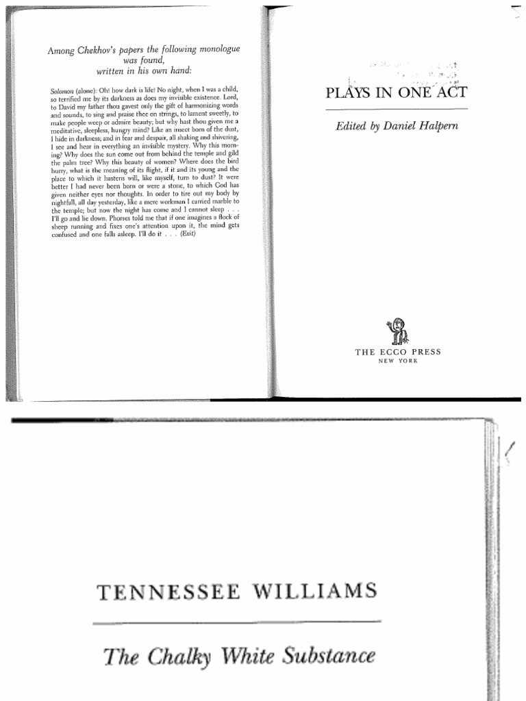 Chalky White Substance PDF