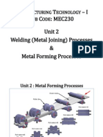 6 Unit 2 - Metal Forming Processes