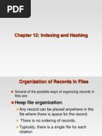 Chapter 12: Indexing and Hashing