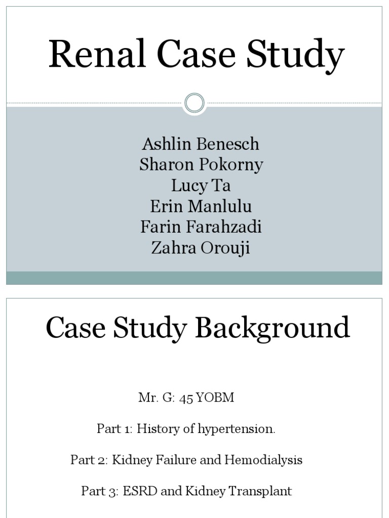 a case control study of exercise and kidney disease hemodialysis and transplantation