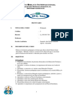 Pedagogia Prontuario PDF