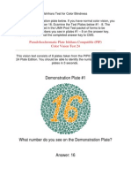 Ishihara Test For Color Blindness