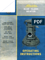 Blue Flame Owner Manual