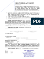 Special Power of Attorney: BEFORE ME, A Notary Public For and in Province of Cavite, City of Trece Martires This - Day