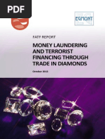 Fatf Repot On Money Laundering Through Diamonds