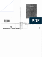 Funciones de Varias Variables 1 Calculo Diferencial