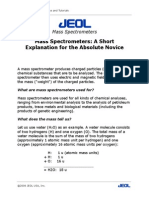 Mass Spectrometers Short Explanation Absolute Novice