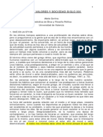 Adela Cortina Jornadas Adolescentes 2007. Jvenes Valores y Sociedad Siglo XXI PDF
