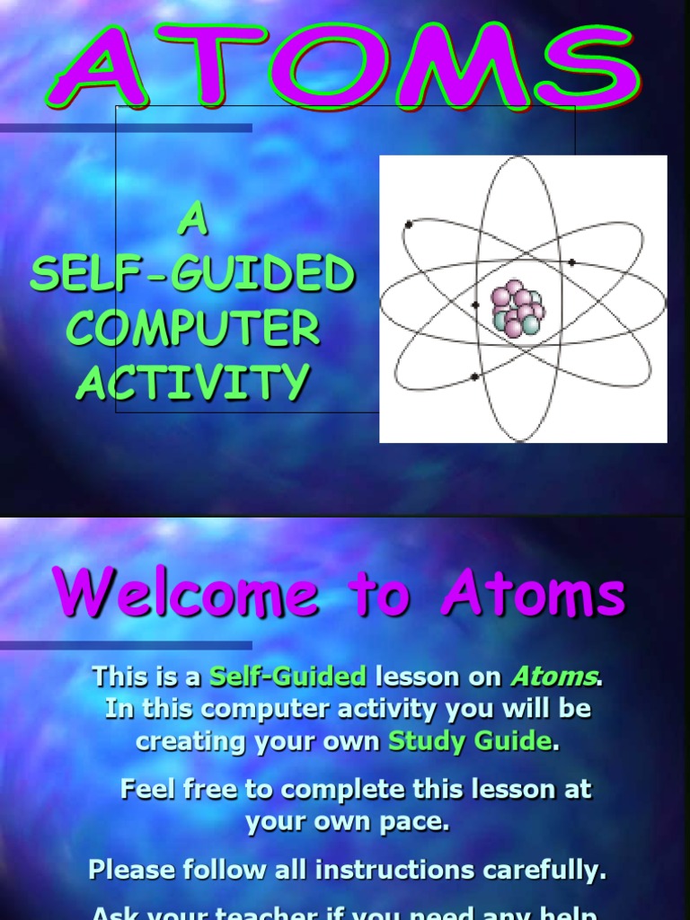 A Self-Guided Computer Activity | PDF | Philosophy | Science & Mathematics