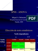 Spss - Anova: Miquel A. Belmonte