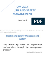 Health & Safety terminology