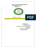 Face Recognition Ieee Paper Based On Image Processing