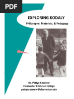 Exploring Kodaly