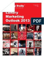 Luxury Marketing Outlook 2013