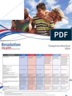Resolution Health Comparison Brochure 2014