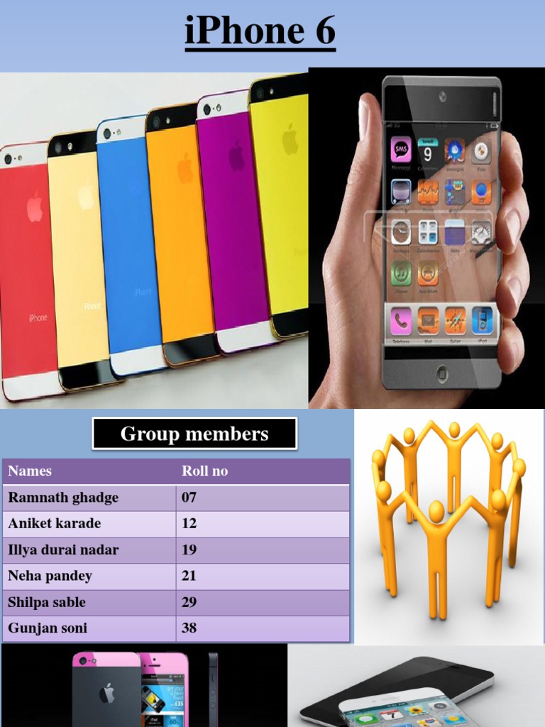 iPhone 6 Group Project Overview | PDF