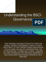 01 - Understanding BSCI Governance