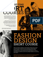 LISOF's Part-Time Fashion Design Short Course