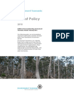 Environment Tasmania - Forest Policy