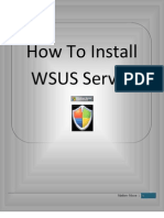 How to Install WSUS Server