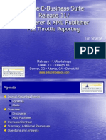 Oracle E-Business Suite Release 11 Discoverer & XML Publisher