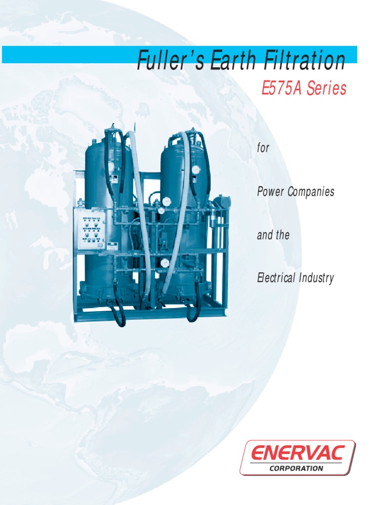 Fuller Earth Filter Filtration Motor Oil