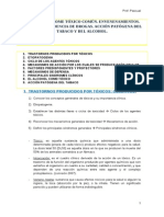 Síndrome Tóxico Común. Envenenamientos. Abuso y Dependencia de Drogas. Acción Patógena Del Tabaco y Del Alcohol