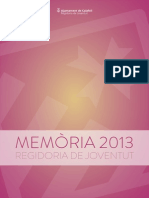 Memòria Regidoria Joventut 2013 PDF