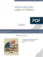 Welfare Principles