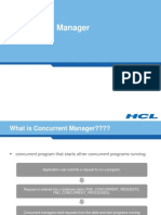 Concurrent Manager