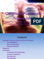 Childhood Pulmonary Tuberculosis