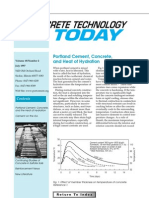 Heat of Hydratation PCA 1997