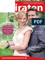Ausgabe Heiraten in Dresden - Magazin 2014