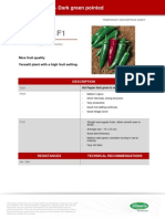 Pepper CHERGUI Technical Sheet 2014