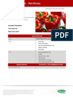 Pepper TYSON Technical Sheet 2014